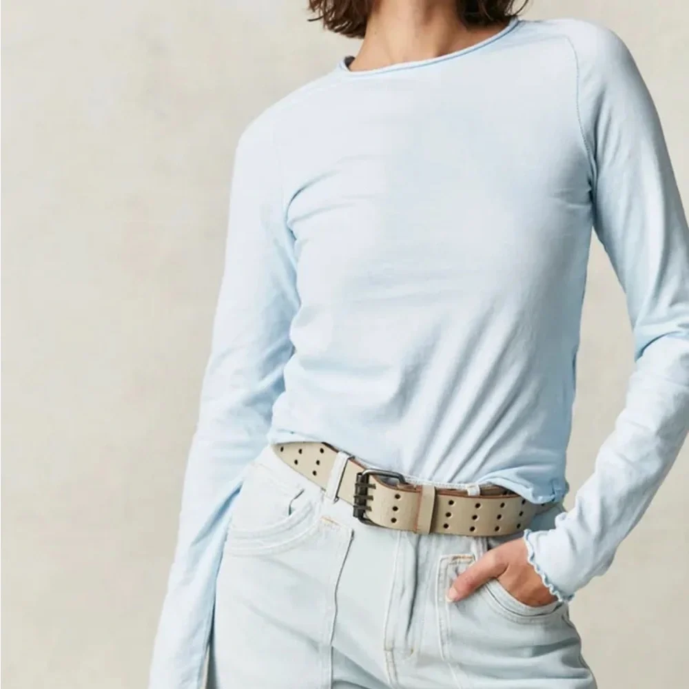 NWOT sueded jersey Be My Baby long sleeve by We The Free from Free People